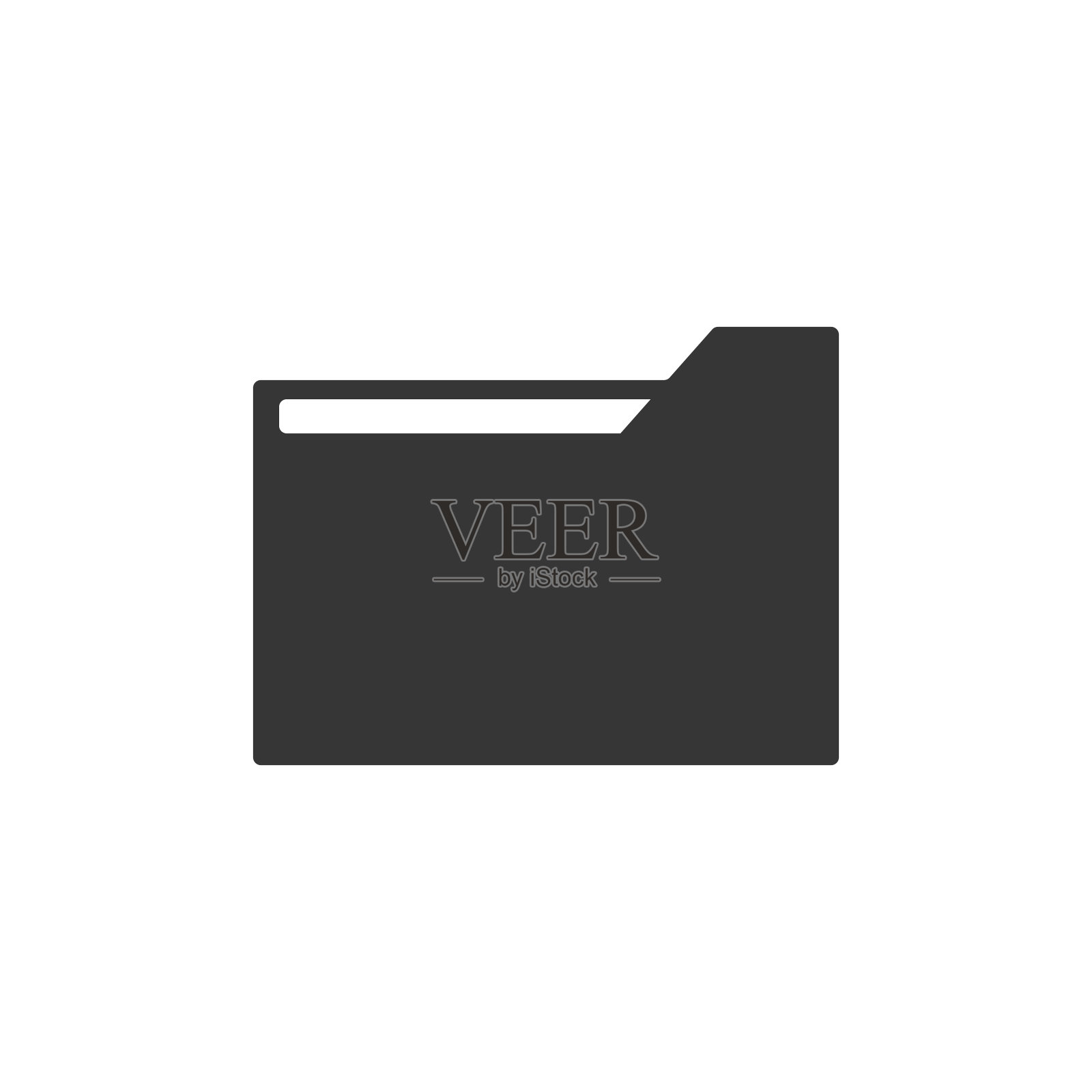 文件夹图标。矢量插图eps10插画图片素材