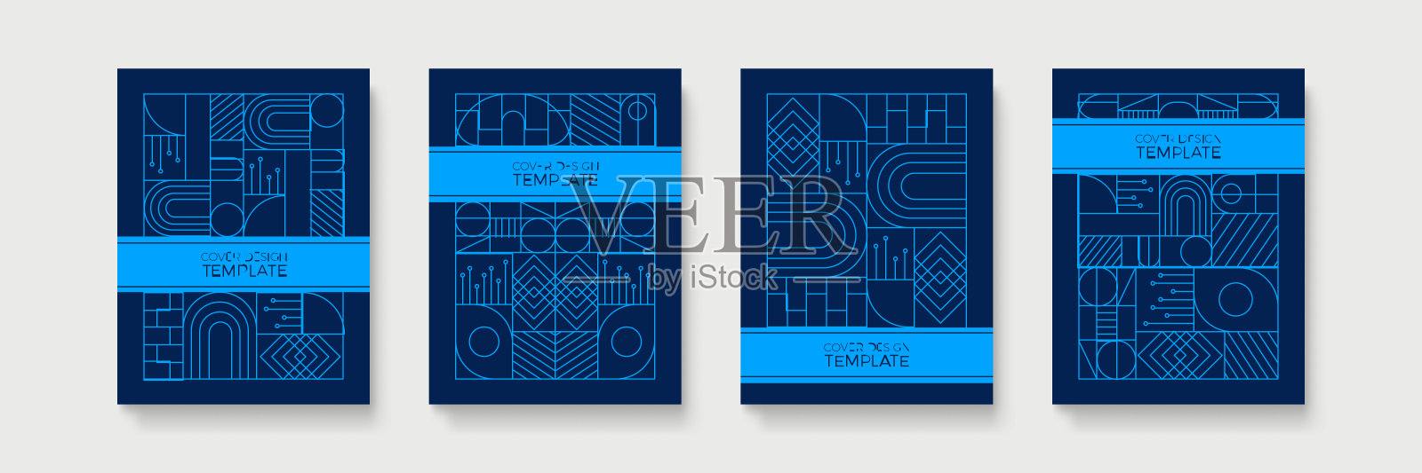 抽象艺术装饰背景封面模板,名片,展示设计,海报和更多插画图片素材