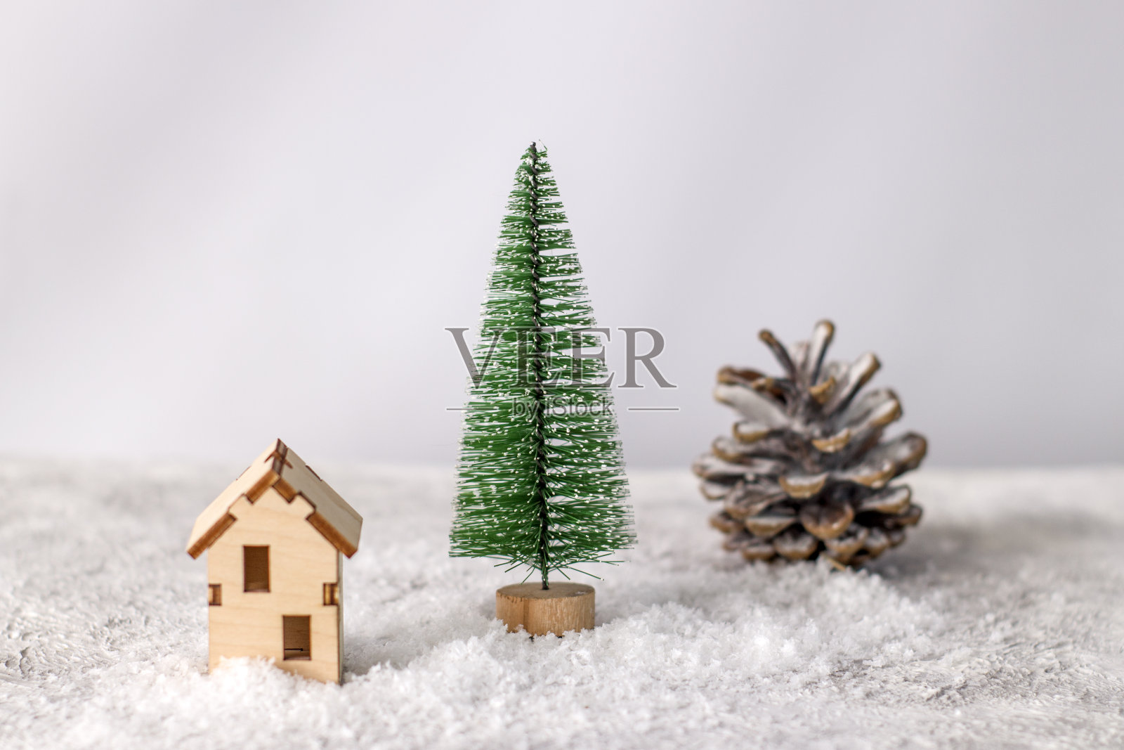 冬季圣诞概念构图照片摄影图片