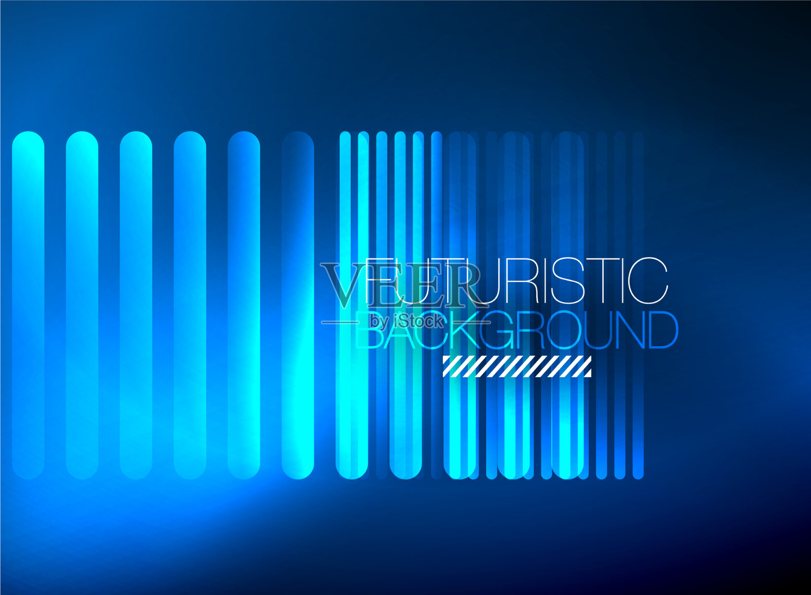 明亮的霓虹灯色彩技术抽象背景插画图片素材