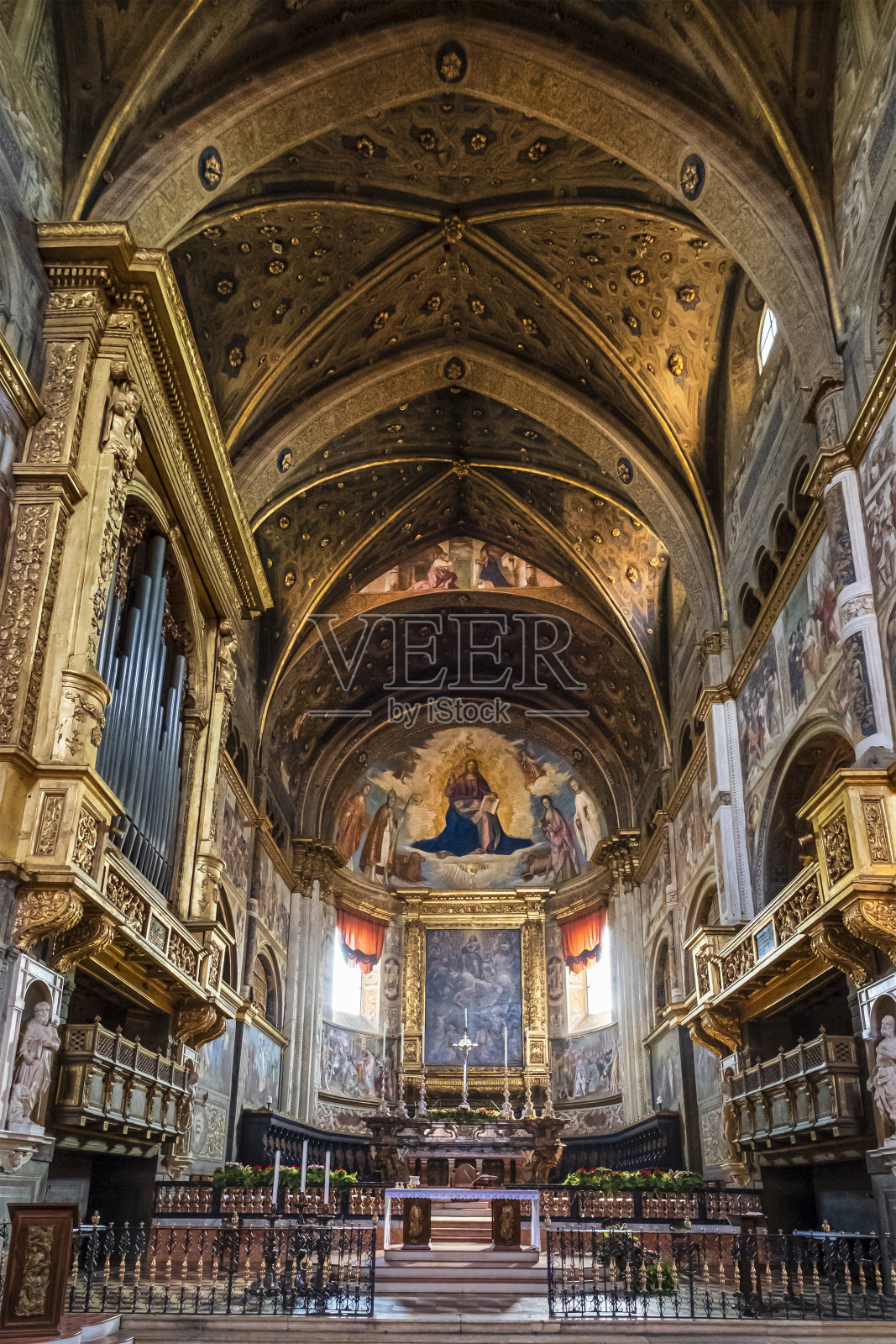 克雷莫纳大教堂(意大利伦巴第)照片摄影图片