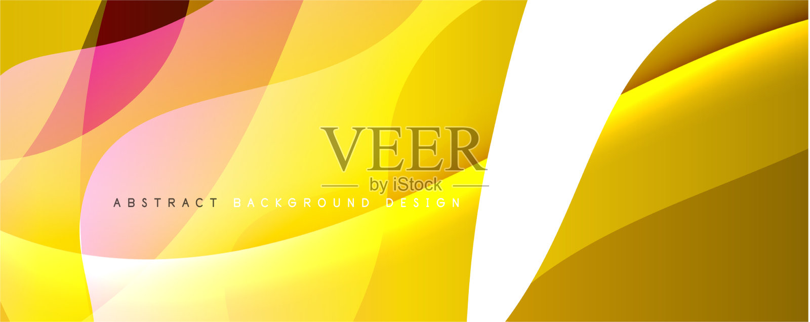 时尚简单的流体颜色梯度抽象插画图片素材