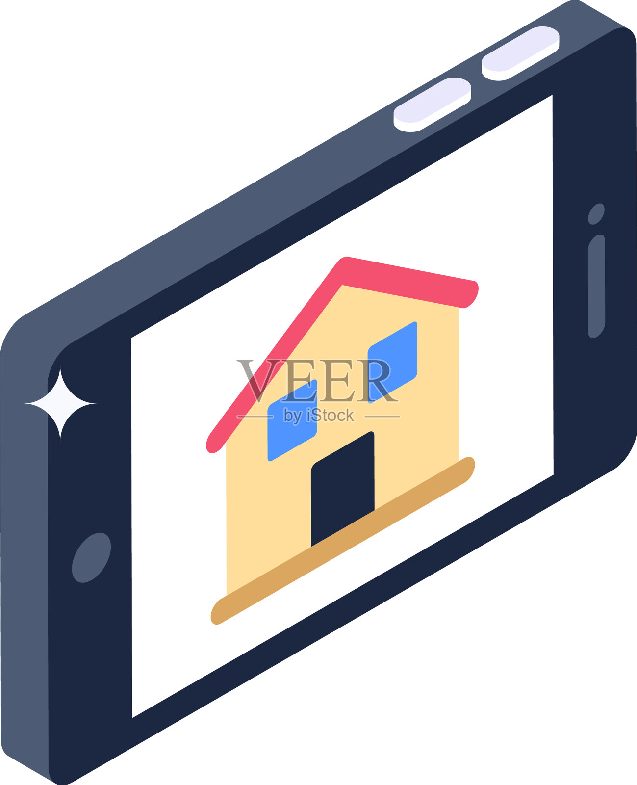 属性的应用程序插画图片素材