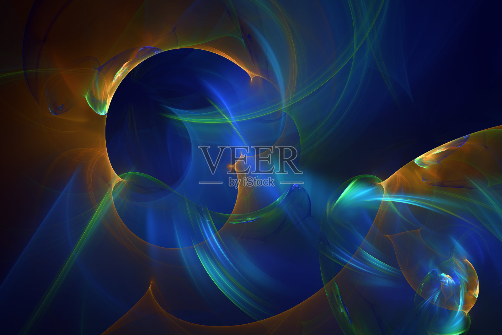 分形艺术抽象数字生成背景照片摄影图片