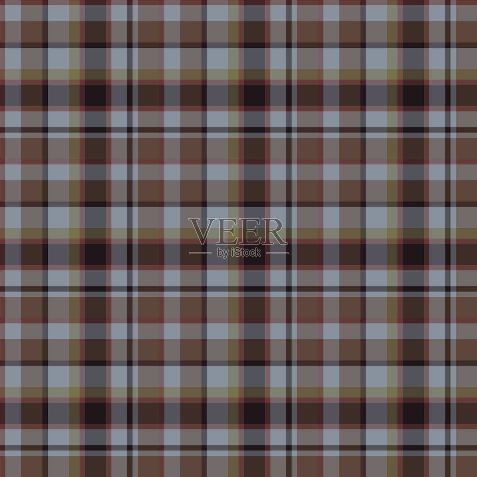 格子无缝图案背景纺织品插画图片素材