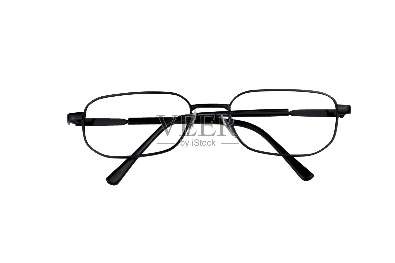 蓝色眼镜与白色眼镜分开照片摄影图片