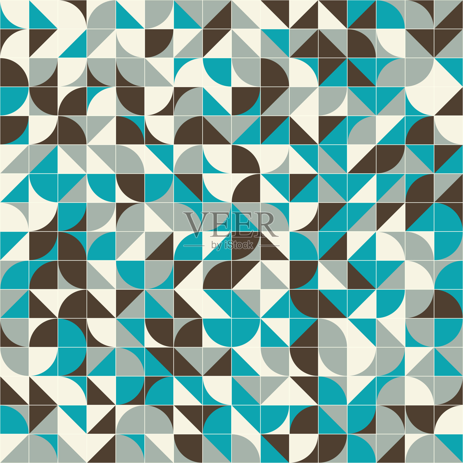 抽象几何图形生成计算艺术插图插画图片素材