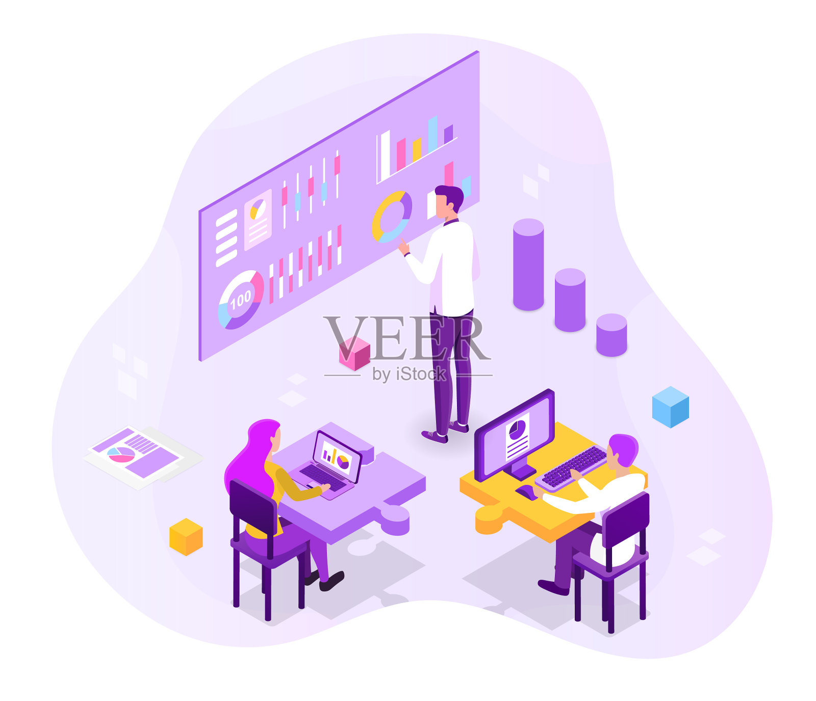 财务管理的概念设计元素图片