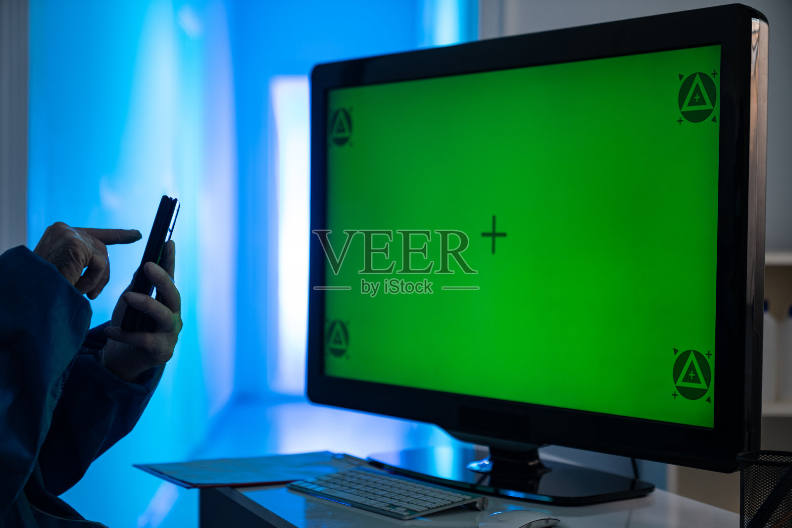 放射科医生在放射科诊所工作照片摄影图片