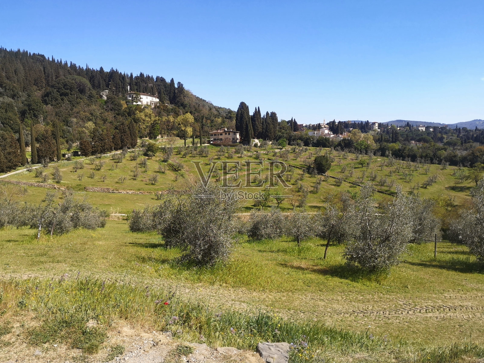 文奇利亚塔山,佛罗伦萨,托斯卡纳照片摄影图片