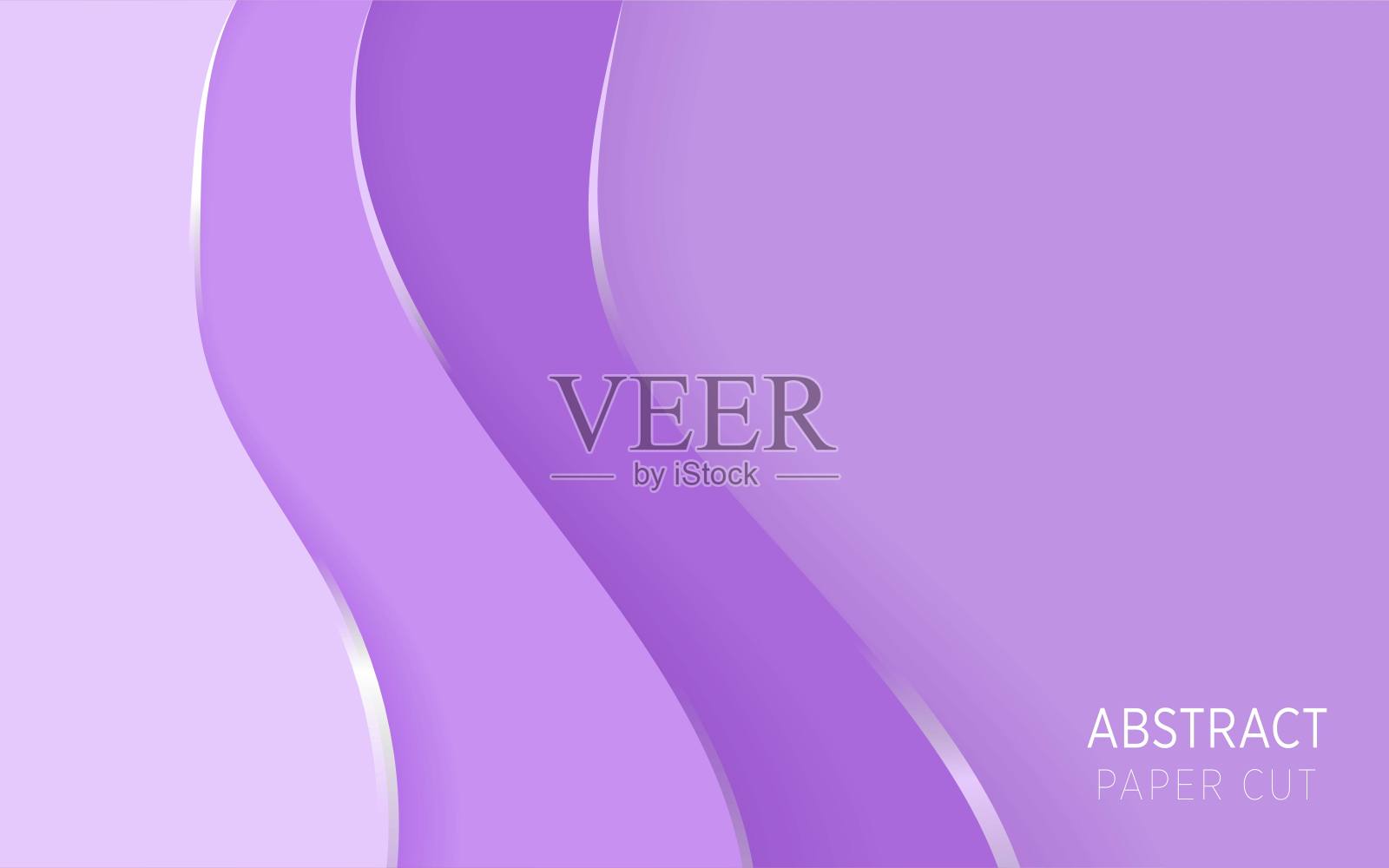 摘要剪纸黏液背景横幅设计,可用于封面设计、海报、传单、书籍设计、网站背景或广告。矢量插图。插画图片素材