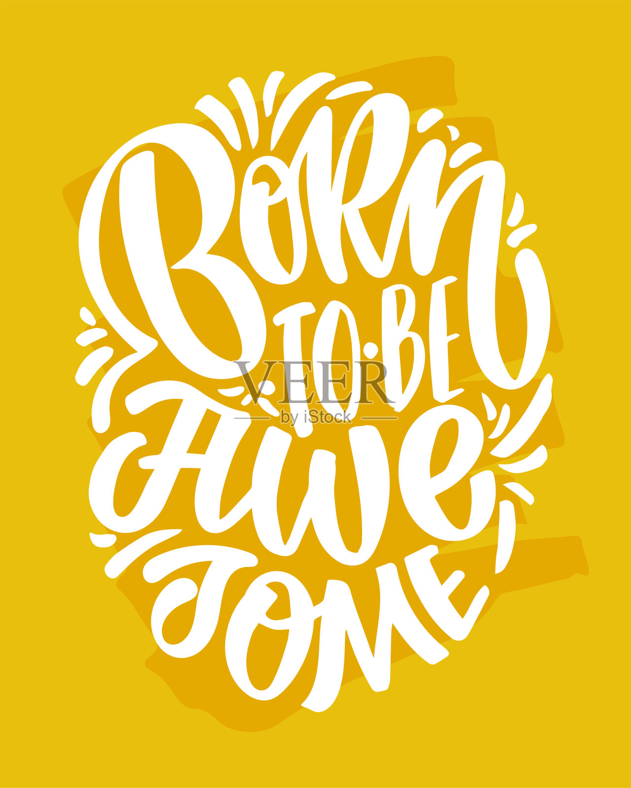 手画字母引用现代书法风格的生活方式。印刷和海报设计的灵感口号。矢量图插画图片素材