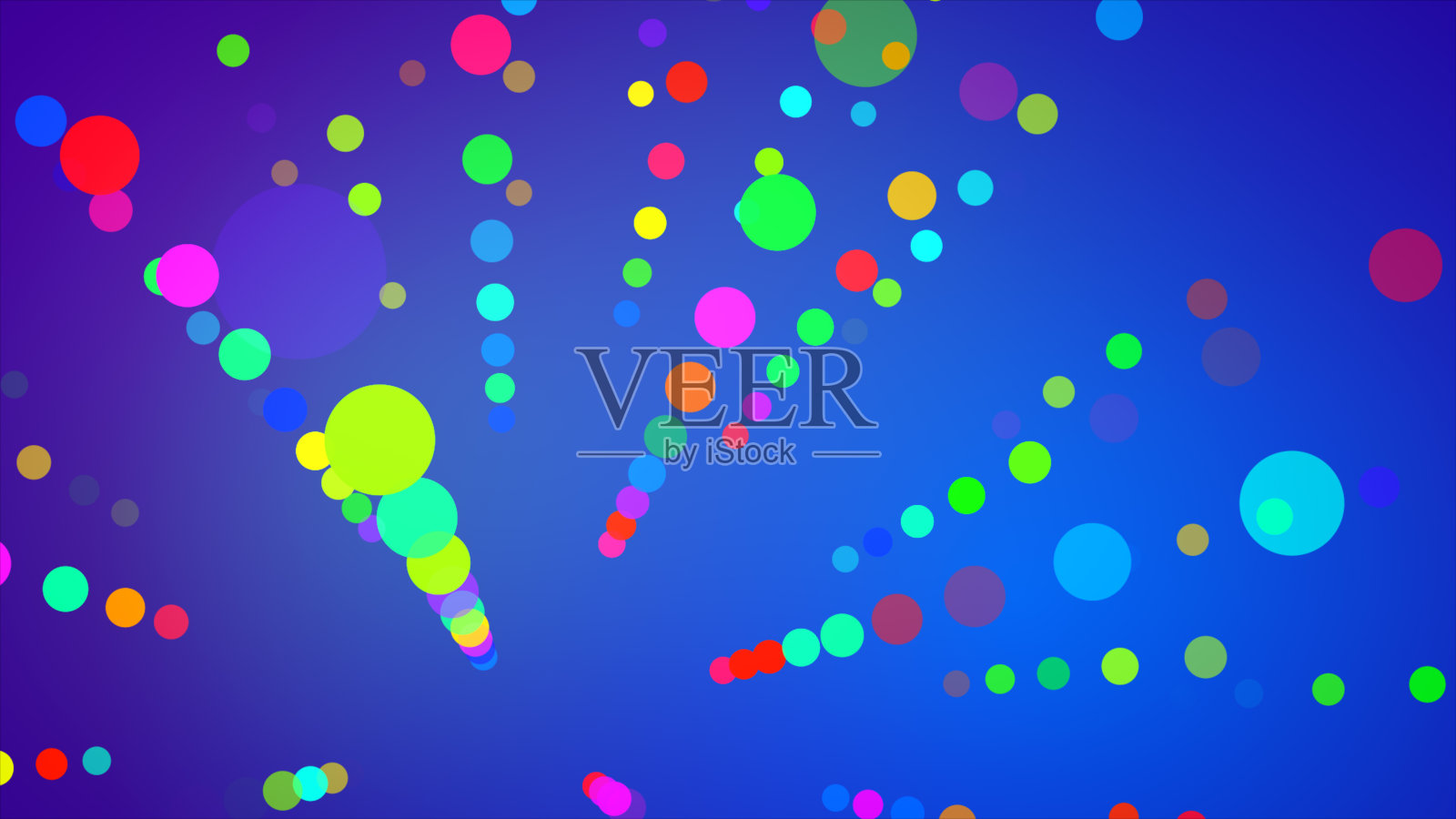 散布彩色点和点抽象数字生成的背景照片摄影图片