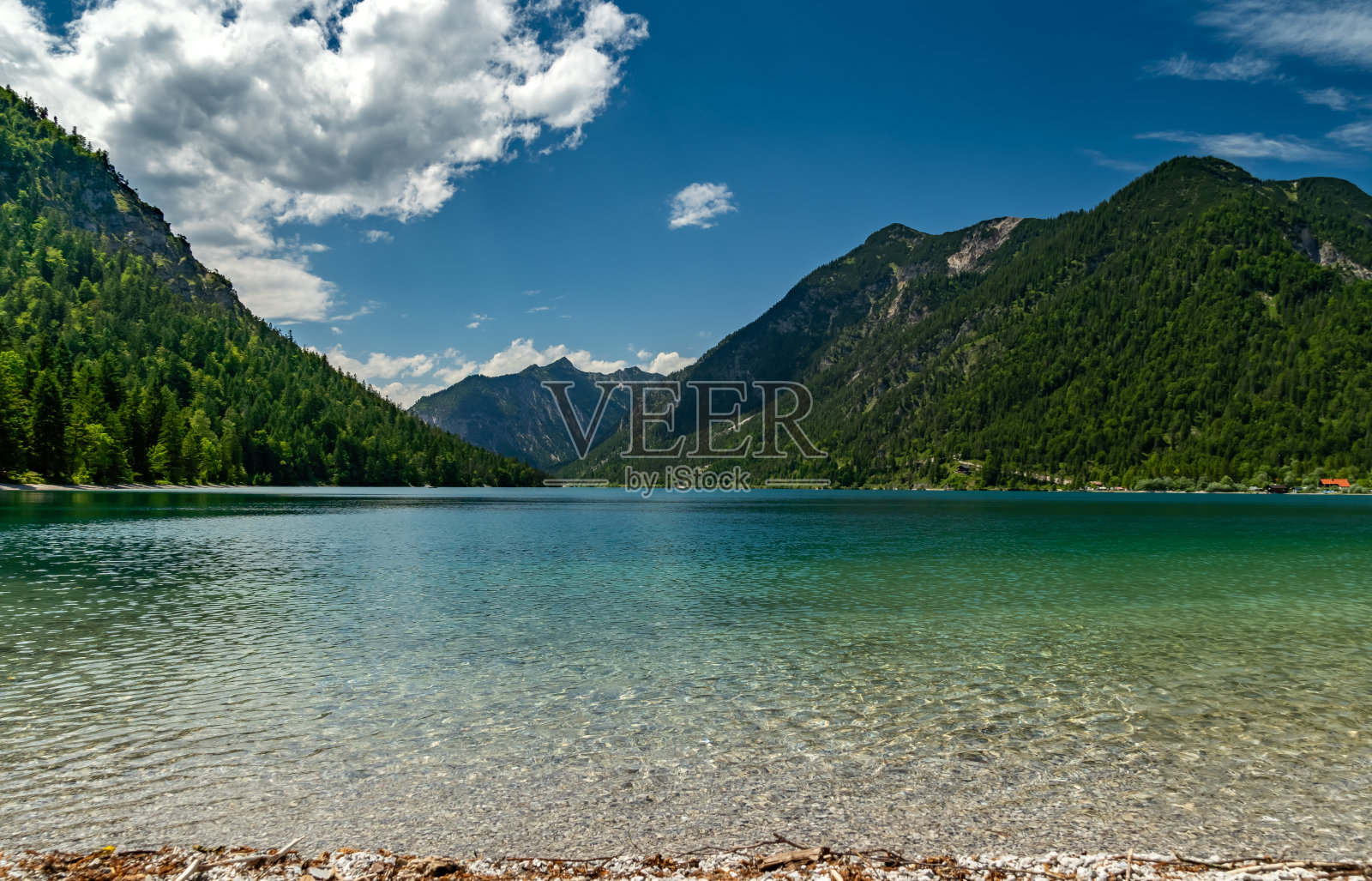 阿尔卑斯山的南海之感照片摄影图片