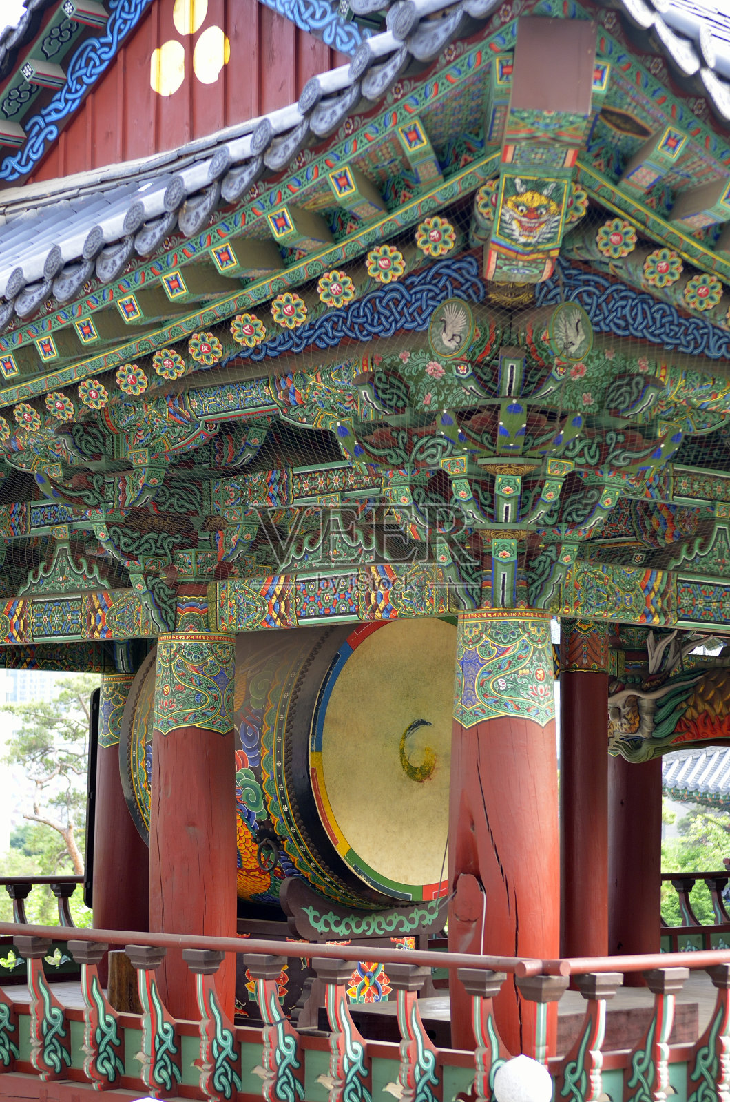 韩国首尔奉恩寺照片摄影图片