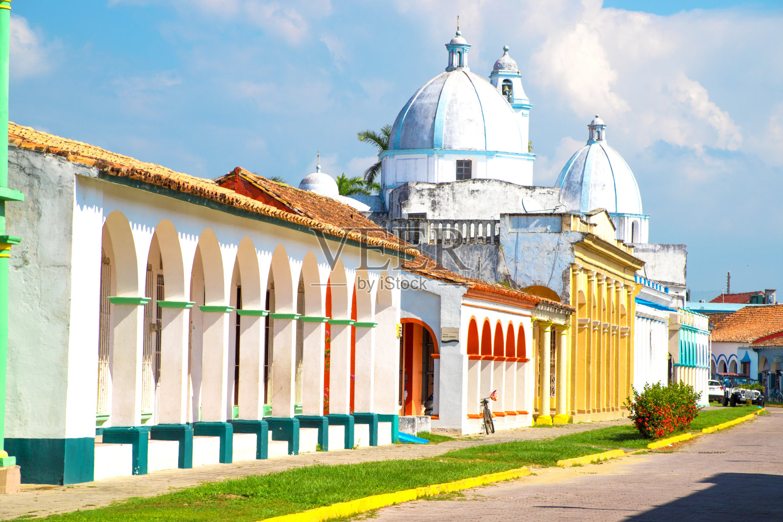 特拉科塔尔潘,韦拉克鲁斯,墨西哥。照片摄影图片