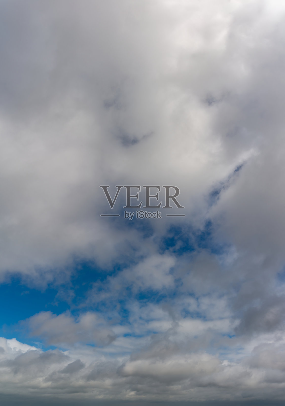 奇妙的雷云,垂直全景照片摄影图片