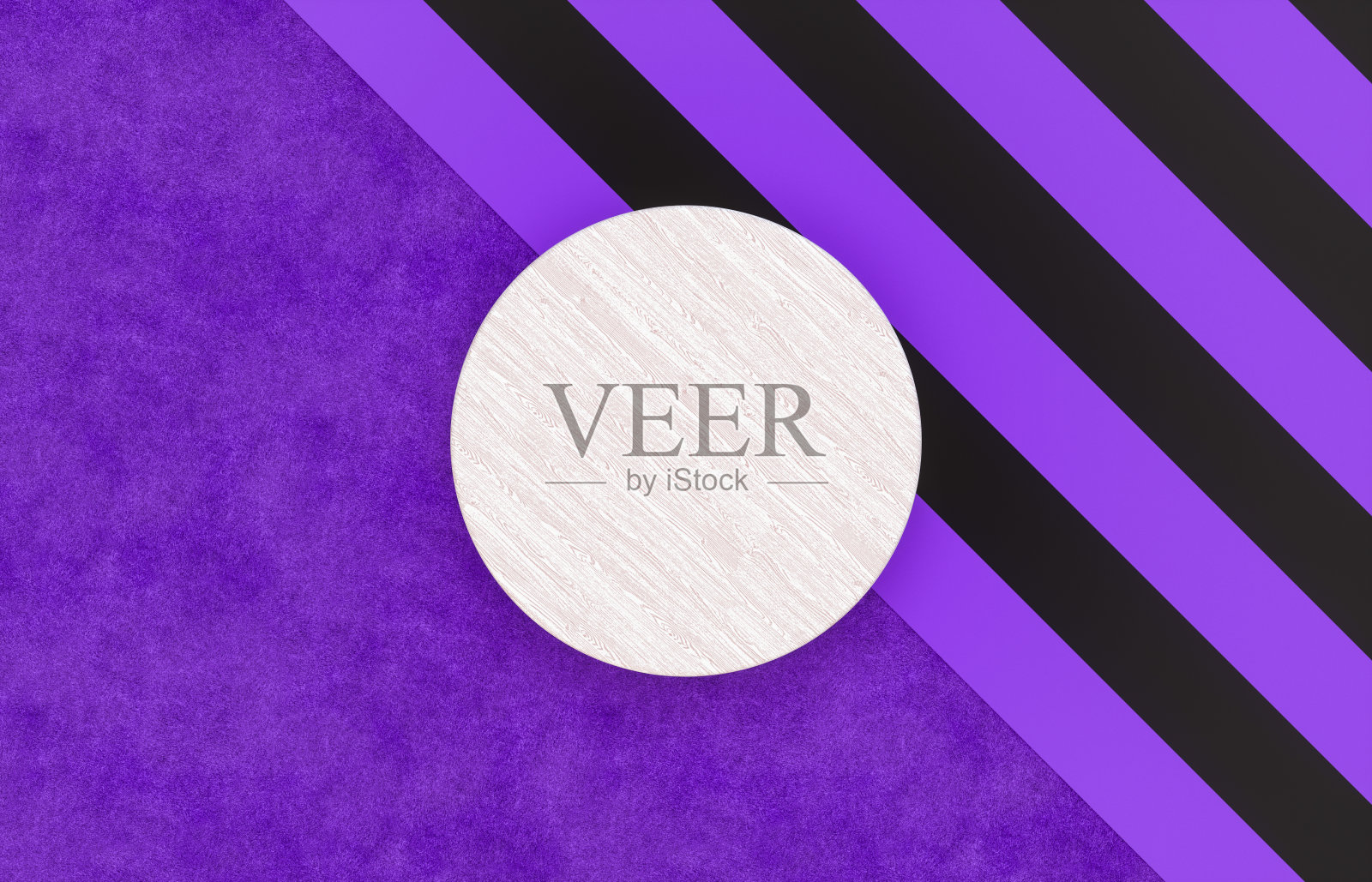 空木板产品展示与万圣节的概念。前视图。照片摄影图片