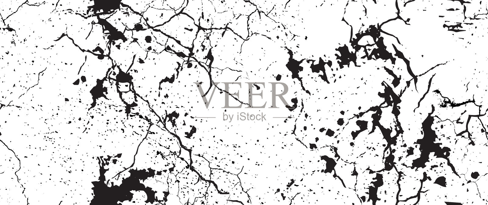 心疼的垃圾纹理无缝模式插画图片素材