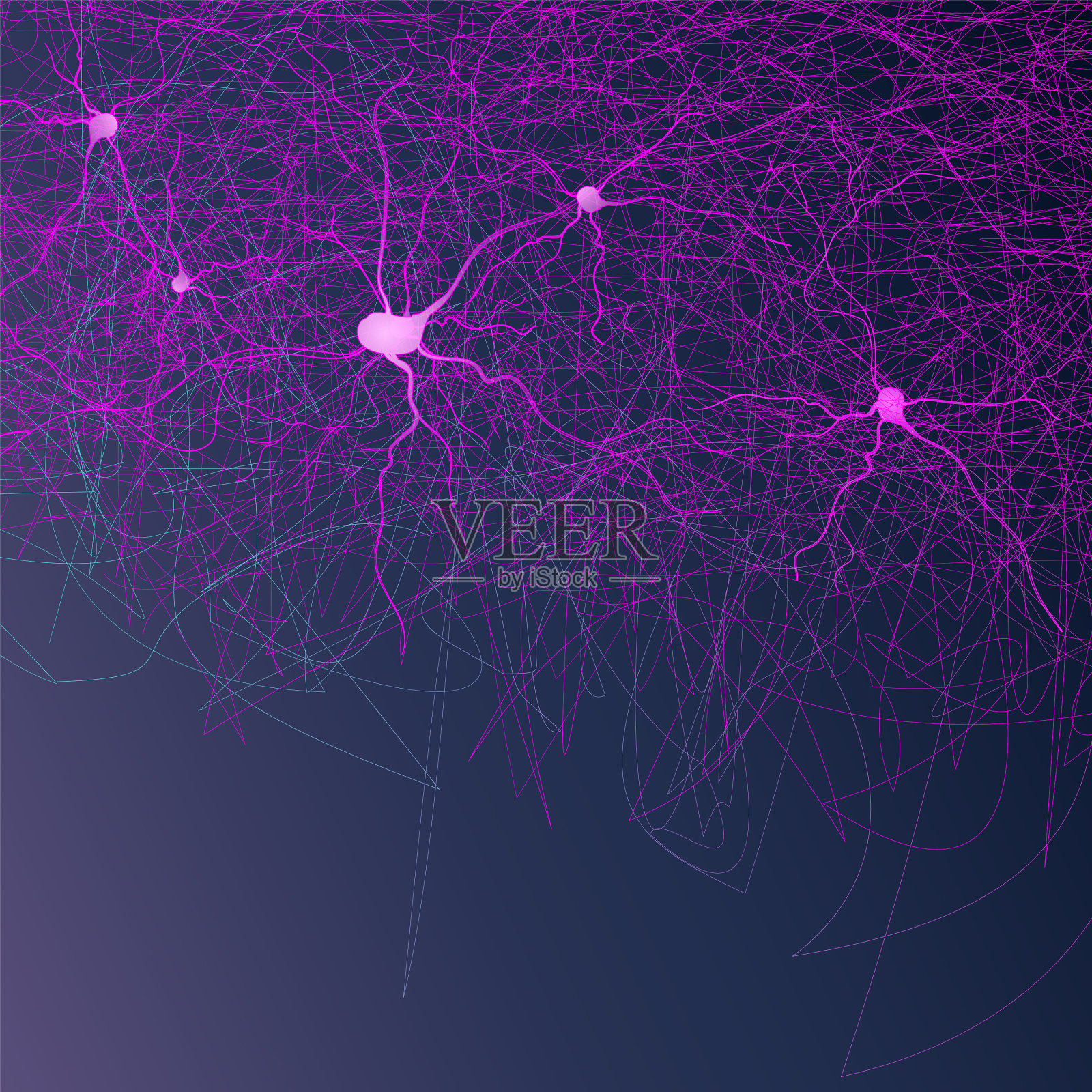 抽象地球科技概念插画图片素材