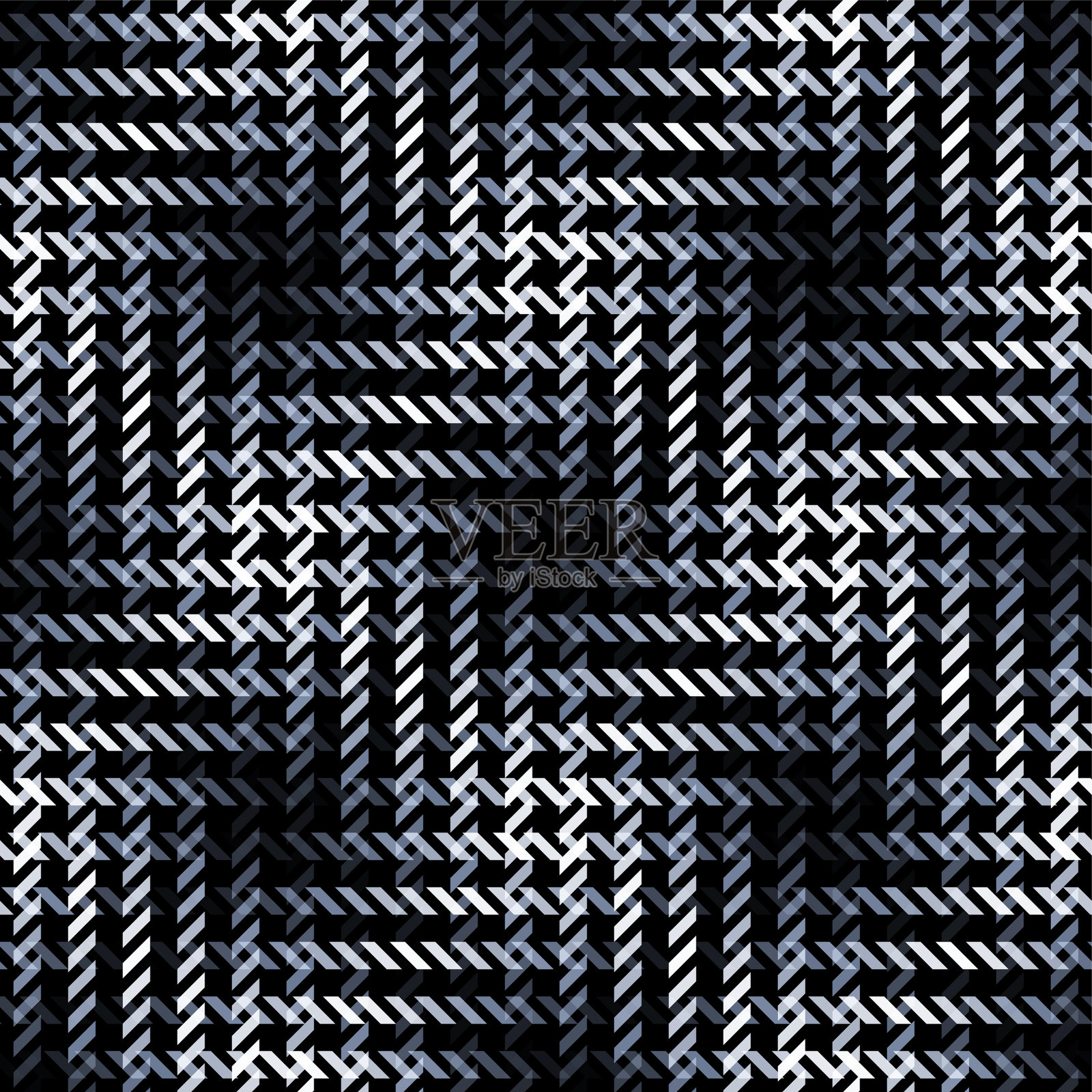 几何抽象图案在低聚风格插画图片素材