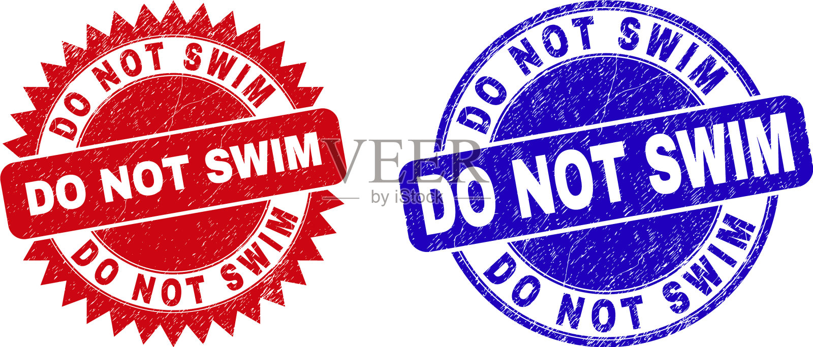 是不是游来游去和玫瑰花结的邮票弄脏了插画图片素材