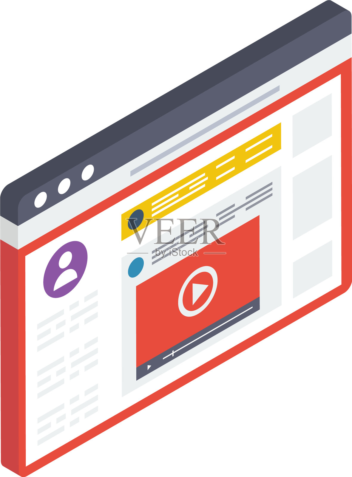 网络视频营销设计元素图片