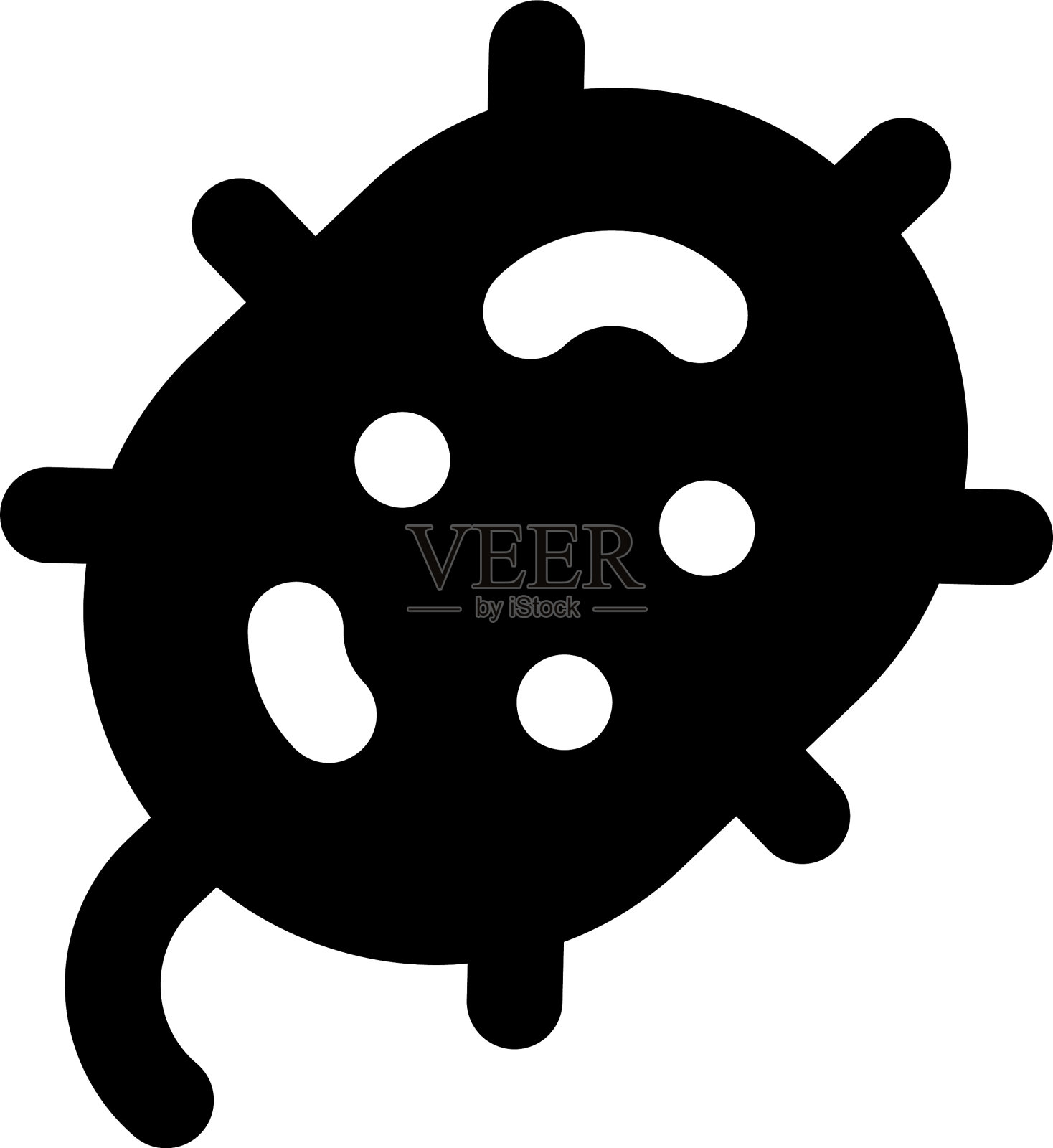 细菌插画图片素材