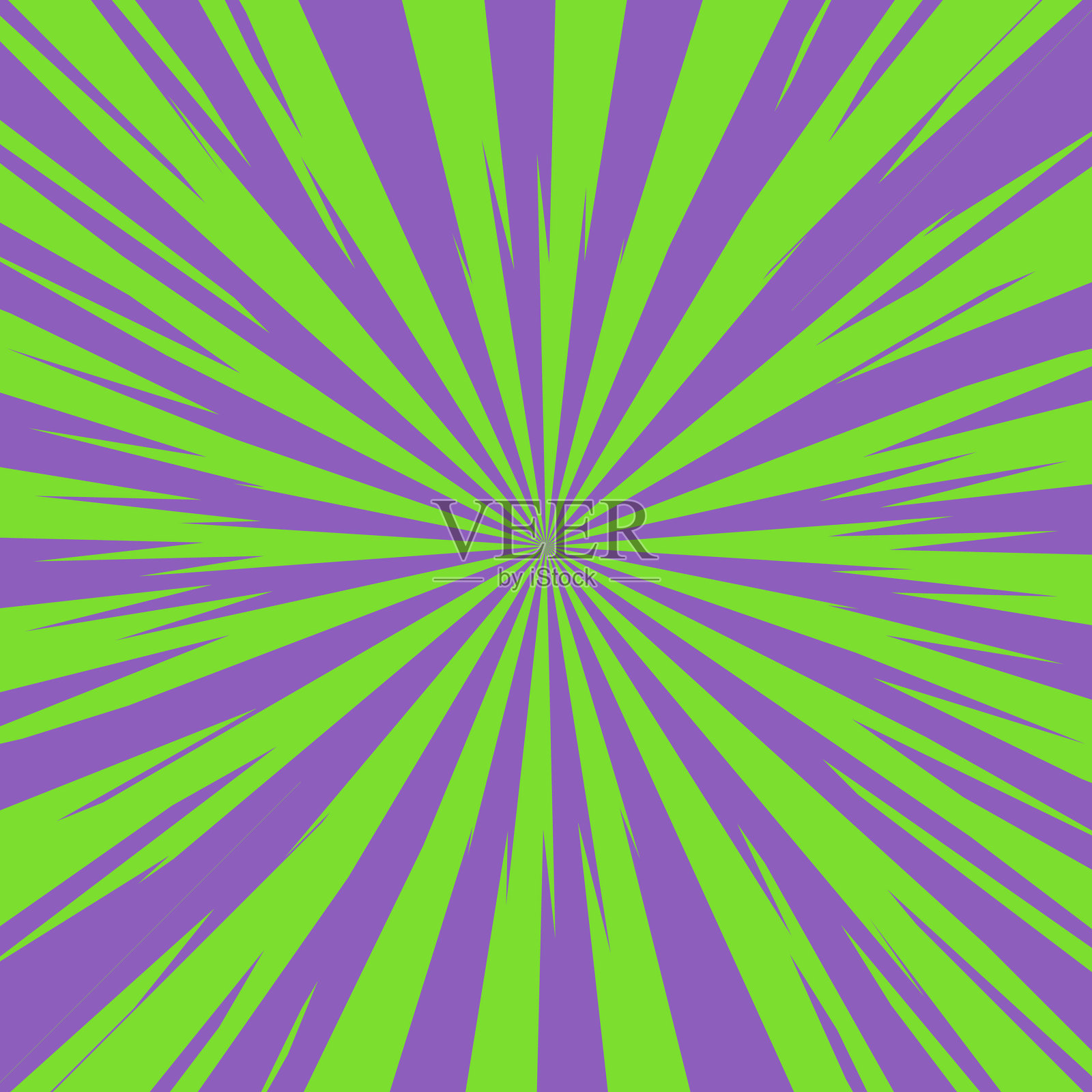 波普艺术放射状多彩的漫画书杂志封面插画图片素材