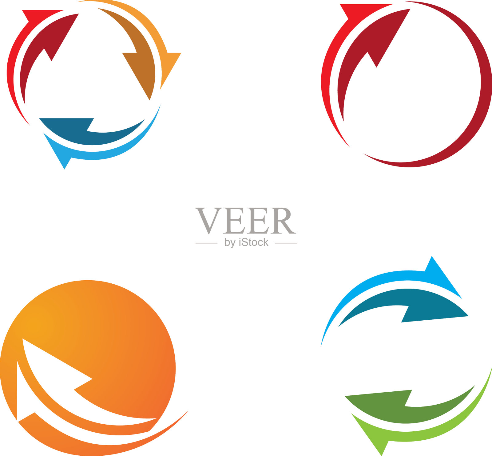 箭头预展标志图标素材