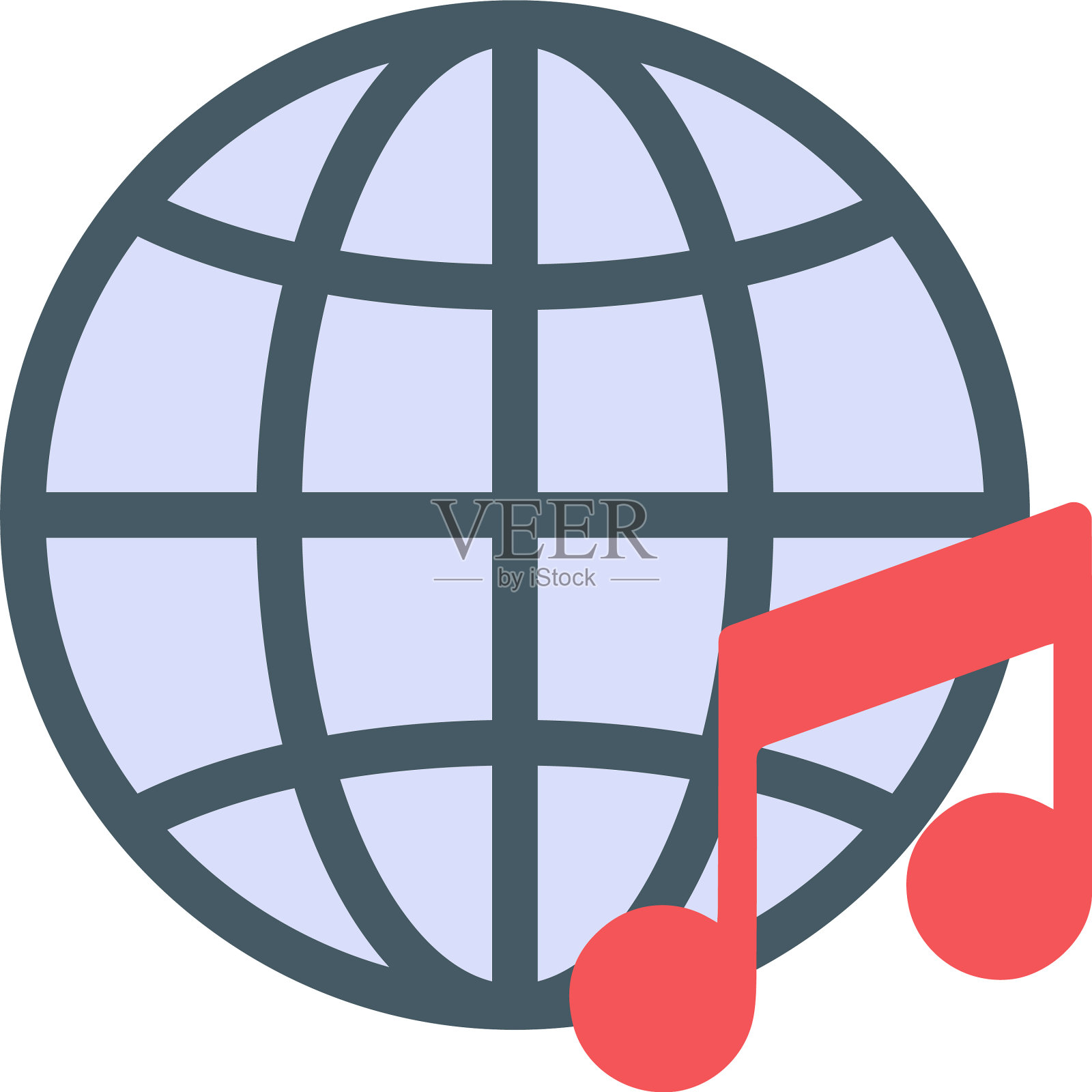 网络音乐插画图片素材