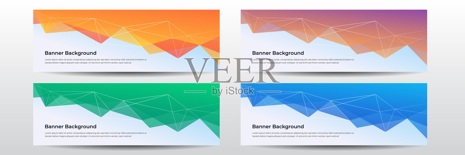 网页横幅设计,模板页眉为网站。摘要网站标题或横幅设置插画图片素材