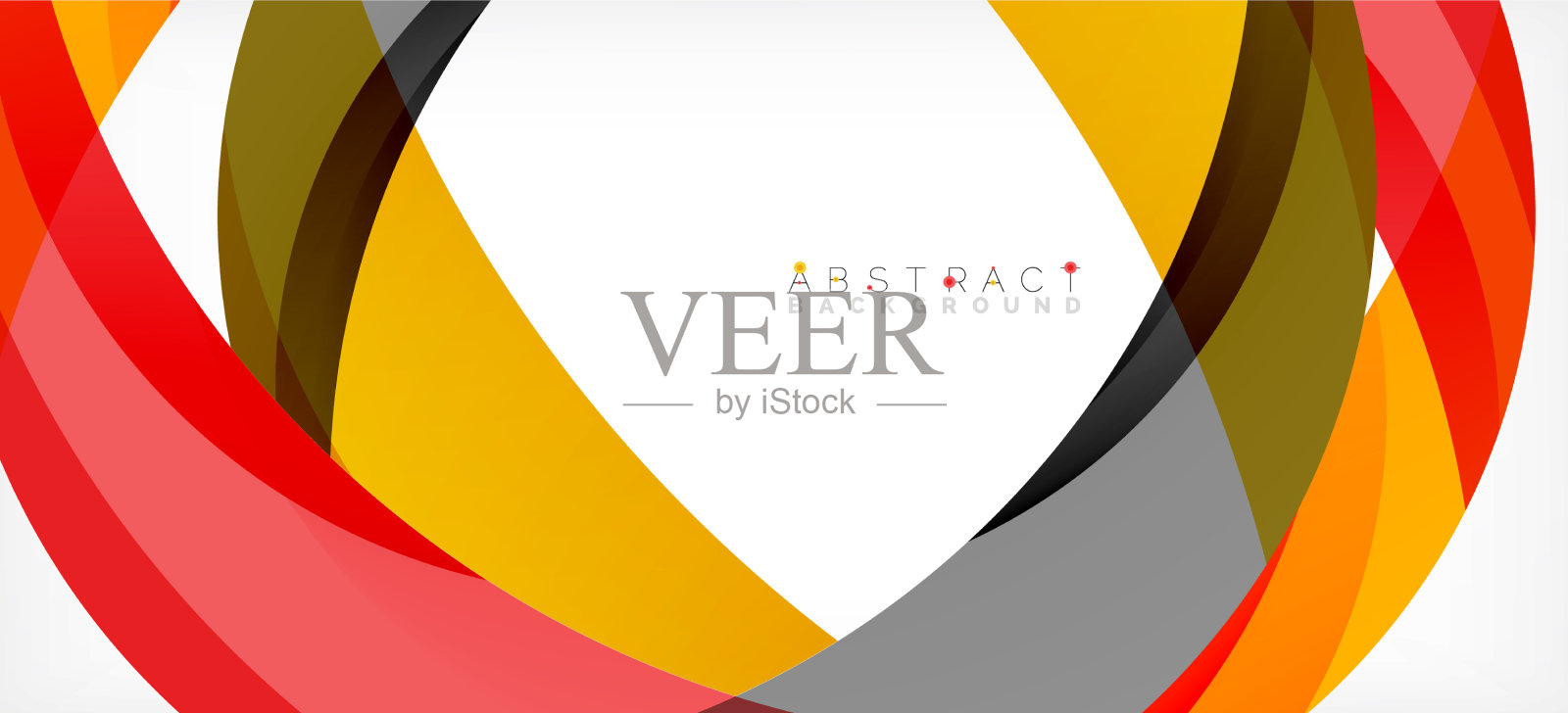 几何抽象背景圈创建插画图片素材