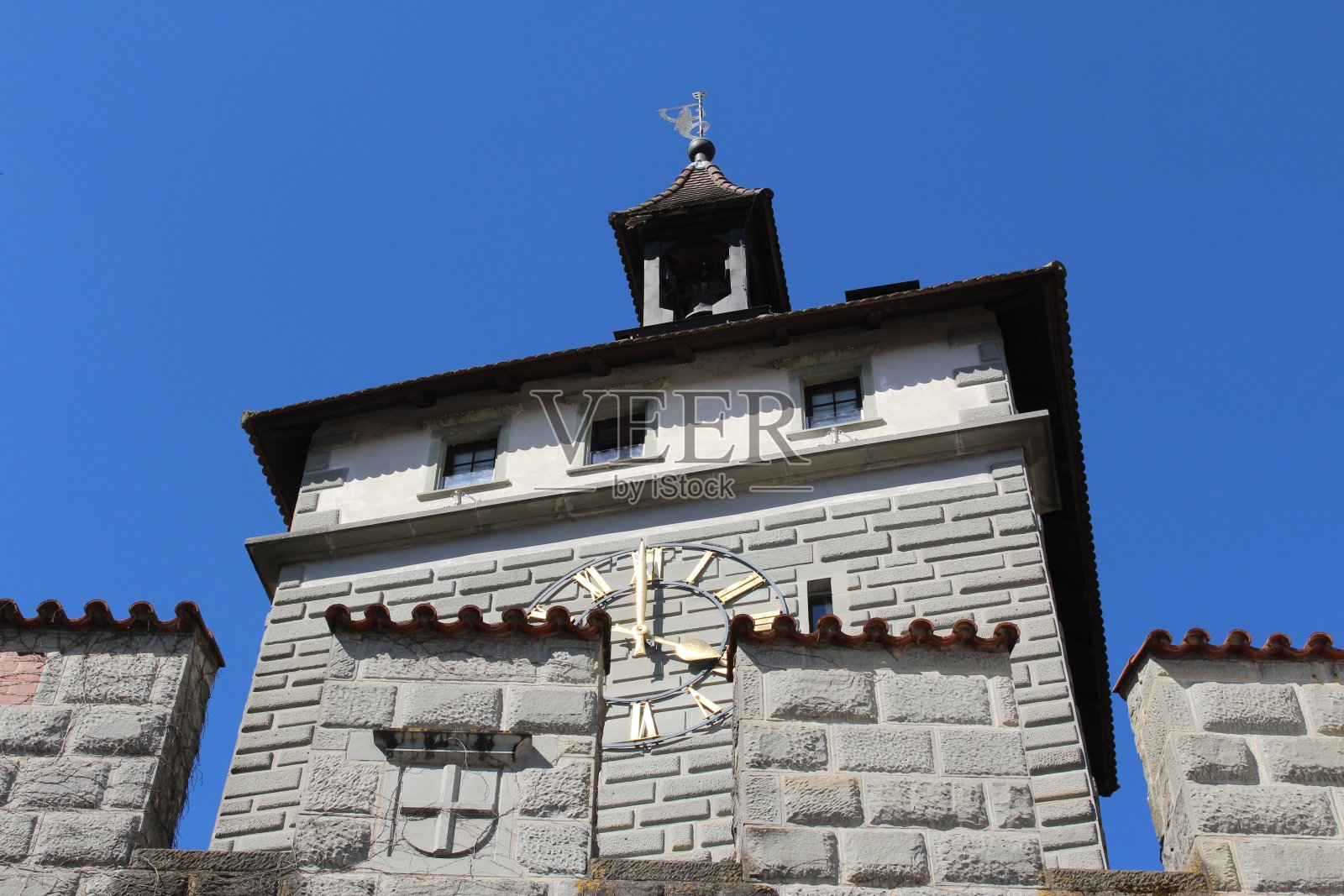 康斯坦茨的Schnetztor门照片摄影图片