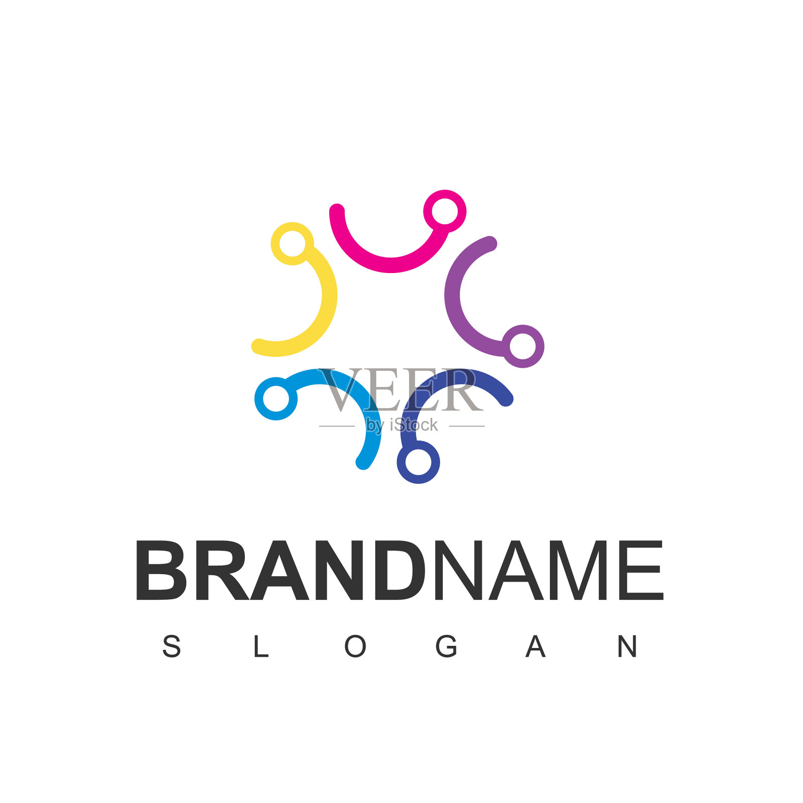 星科技logo设计模板插画图片素材