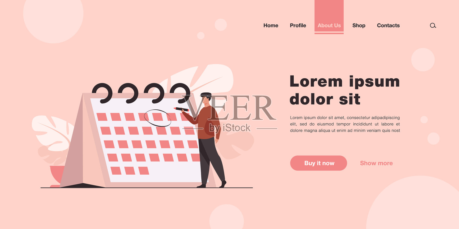 经理计划活动插画图片素材