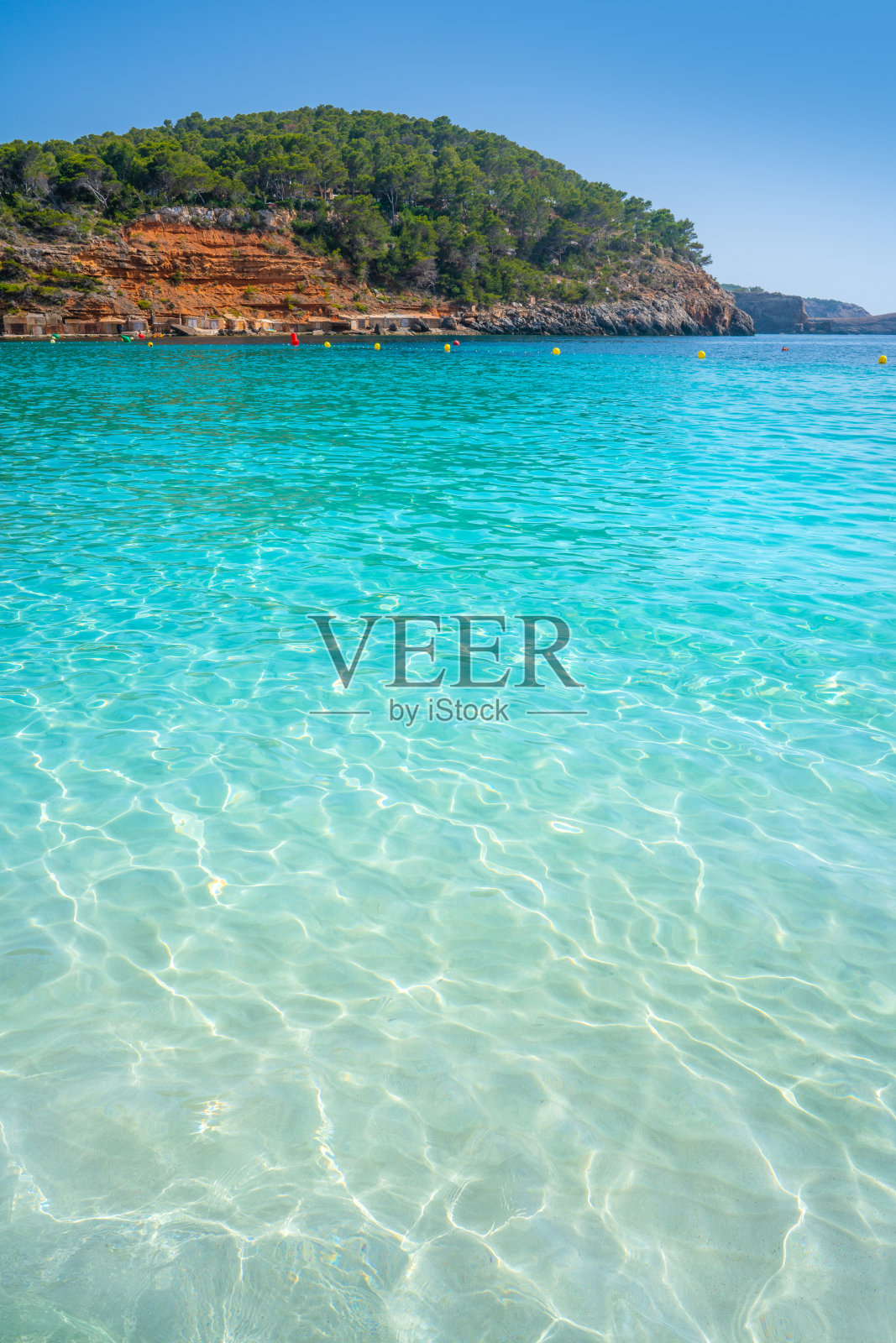 巴利阿里语的伊比沙卡拉萨拉达和萨拉德塔照片摄影图片