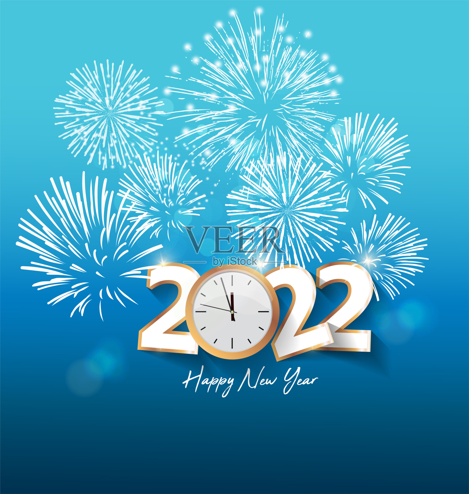 2022年新年快乐——中国新年。今年是虎年。农历新年横幅设计模板。插画图片素材