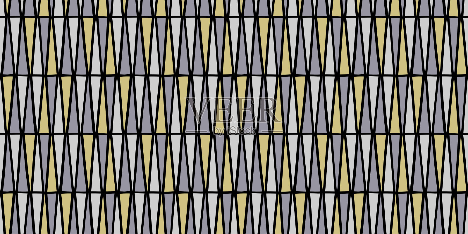 几何背景。无缝模式。三角形的形状。插画图片素材