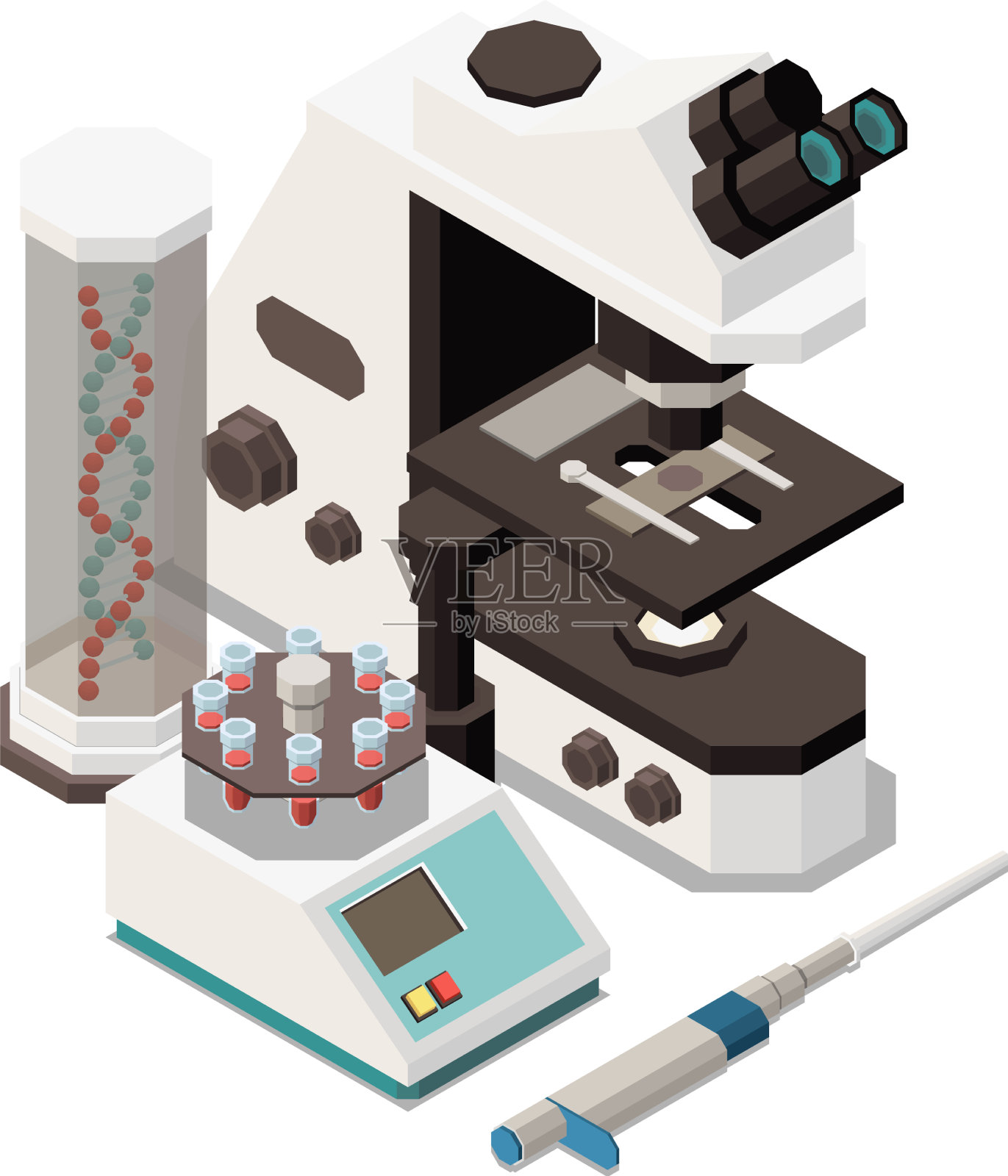 生物化学教育设计元素图片