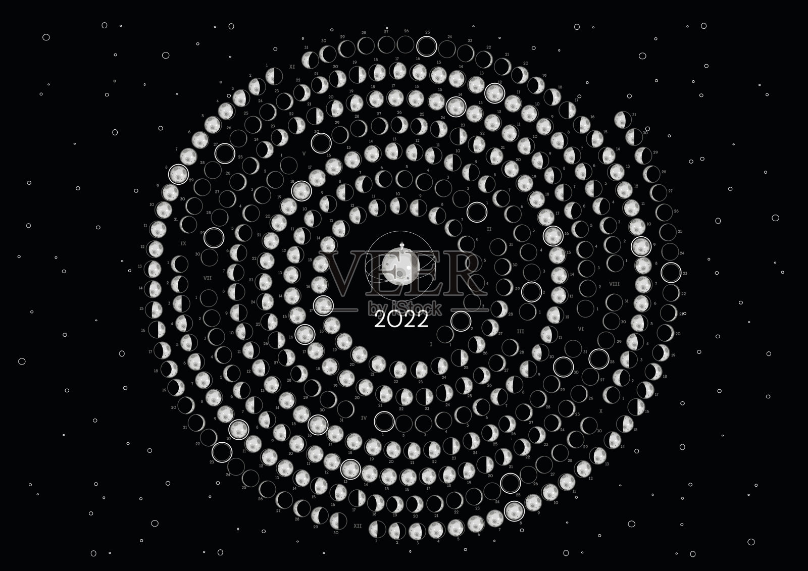 2022年日历插画图片素材