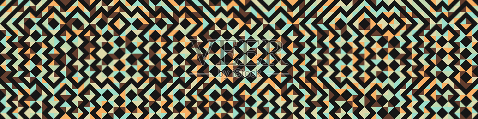 抽象几何图形生成计算艺术插图插画图片素材