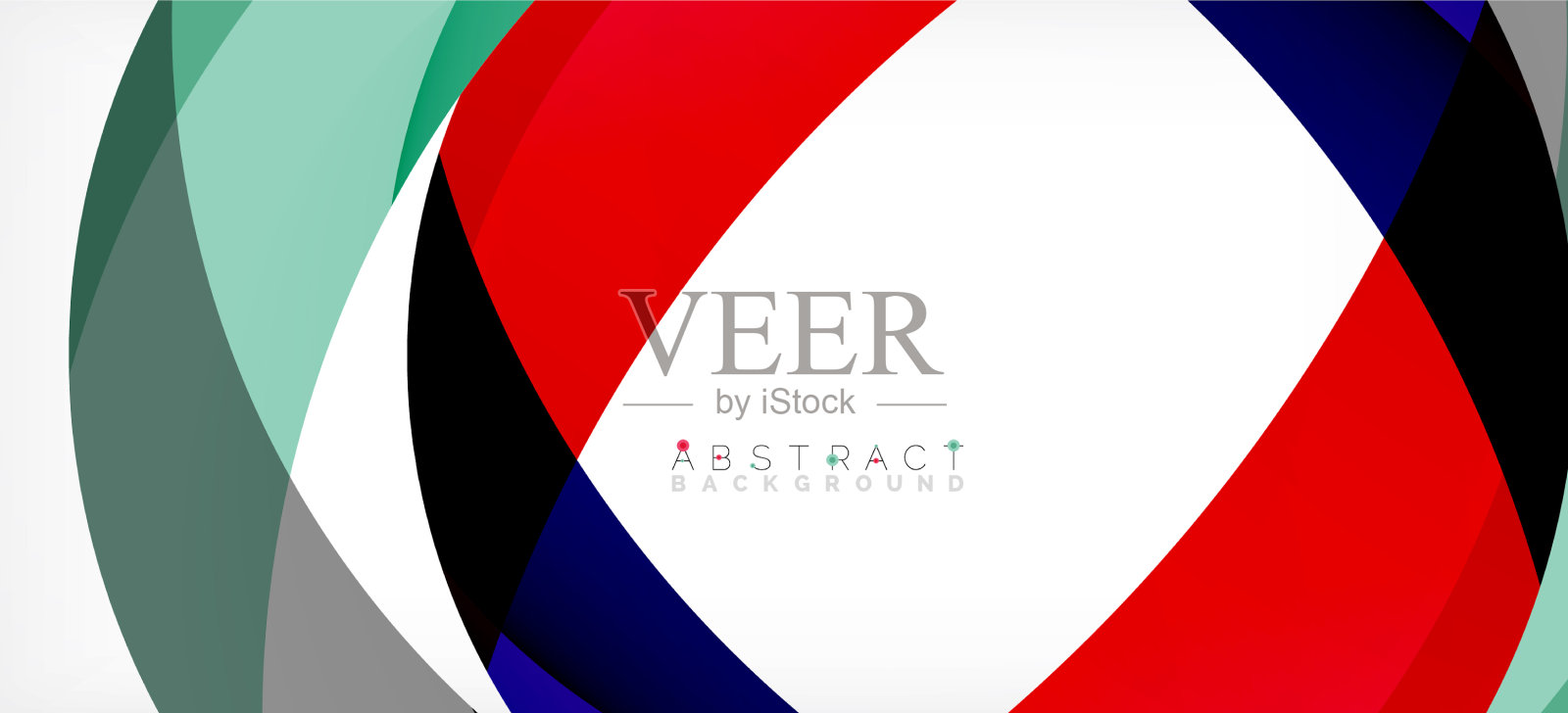 颜色圈形状最小的几何背景插画图片素材