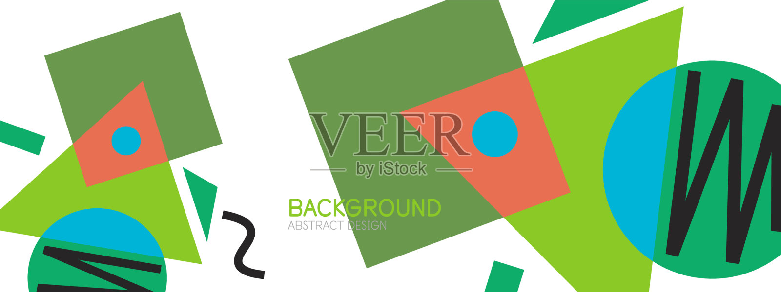 抽象的背景块线三角形插画图片素材