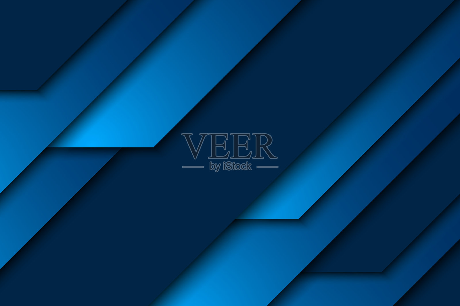 抽象蓝色对角线重叠背景插画图片素材