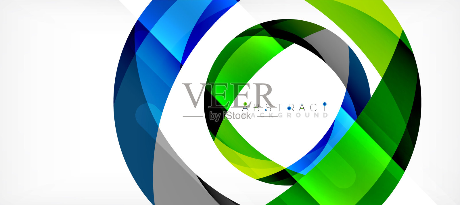 几何抽象背景圈创建插画图片素材