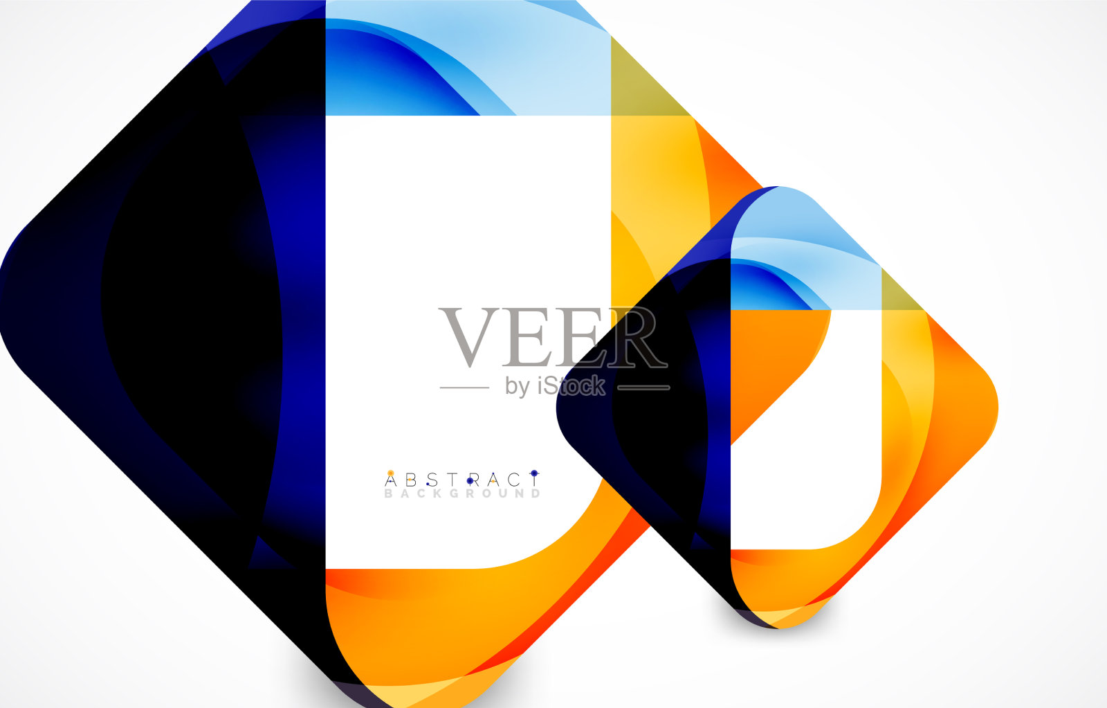 最小的背景抽象的正方形形状插画图片素材