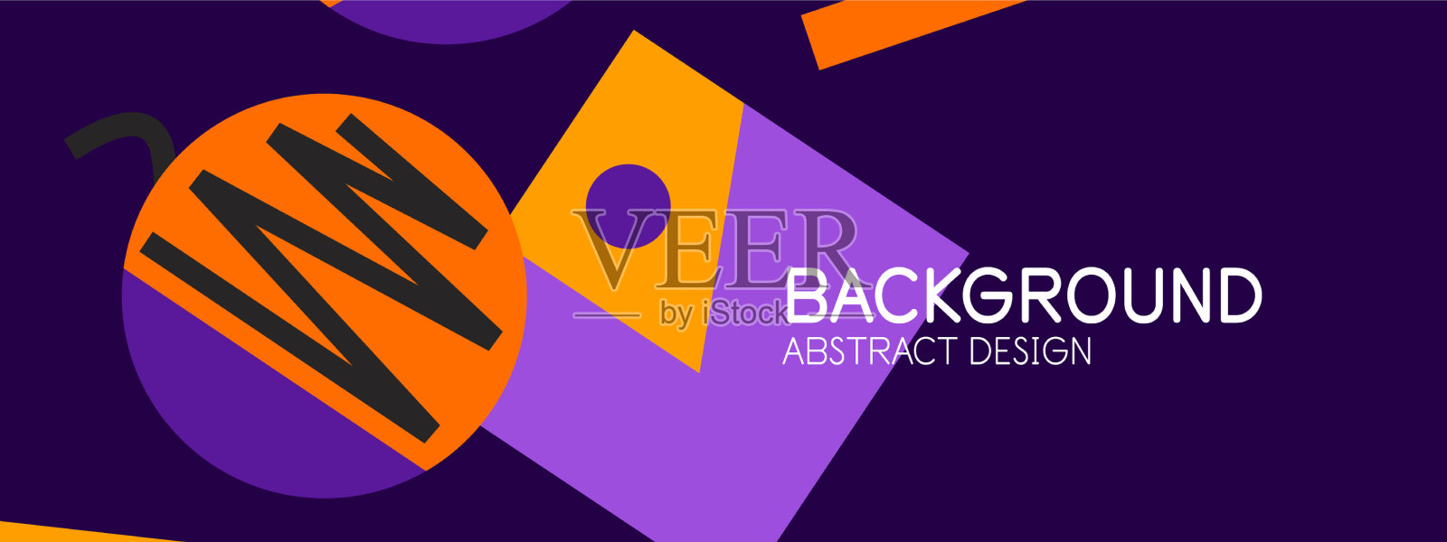 抽象的背景块线三角形插画图片素材