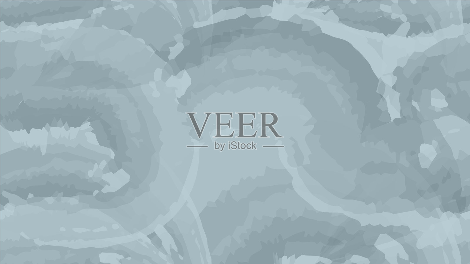 浅蓝色无缝图案与水彩插画图片素材