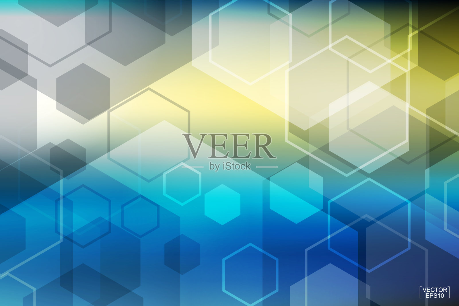 摘要彩色技术背景。插画图片素材